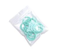 10/15 / 30 Pcs Loose Leaf Rings Multi-Color Binder Flexible Plastic Book for Scrapbook Notebook Keychain Indexes Card Rings