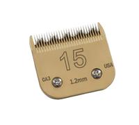 10#15#4F#5F#7F# Cortapelos De Acero Al Carbono Afilado For Mascotas, Compatible Con Andis, Compatible Con Oster, A5, Compatible Con Wahl, Cortapelos De La Serie KM(15 1.2mm)