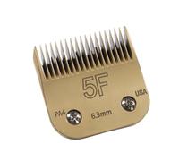10#15#4F#5F#7F# Cortapelos De Acero Al Carbono Afilado For Mascotas, Compatible Con Andis, Compatible Con Oster, A5, Compatible Con Wahl, Cortapelos De La Serie KM(5F 6.3mm)