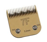 10#15#4F#5F#7F# Cortapelos De Acero Al Carbono Afilado For Mascotas, Compatible Con Andis, Compatible Con Oster, A5, Compatible Con Wahl, Cortapelos De La Serie KM(7F 3.2mm)