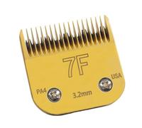 10#15#4F#5F#7F# Cortapelos De Acero Al Carbono Afilado For Mascotas, Compatible Con Andis, Compatible Con Oster, A5, Compatible Con Wahl, Cortapelos De La Serie KM(G7FC)