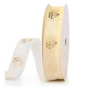 10-15yard Happy Birthday Ribbons Lover Wedding Event Party Valentine's Day Baking Bouquet Bowknot Card Gifts Box Packaging Decor(16. 19mm,5 Yards(4.57 Metres))