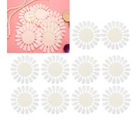 10 * 18 Muestra Display de Uñas, Soportes para Exhibición de Uñas con Puntas Falsas, Plástico Uñas Falsas Paleta de Gel para Arte Uñas Salón DIY Manicura Pintar Exhibidor Esmalte de Uñas