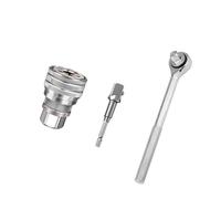 10-19 Mm Hexagonal Cabeza Tuerca Y Perno Herramienta Controlador Para 3/8 "Unidad Ajustable Llave General Base Adaptador Adaptador Manual Llave De Zócalo Llave