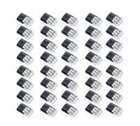 10/20/30/40/50 conectores de cable LED enchufables de 3 pines, terminales de cable universales, no requiere pelado, conectores LED sin soldadura