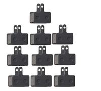10/20/30/40/50 pares de piezas de pastillas de freno semimetálicas de disco de bicicleta compatibles con B01S M575 M315 M515 M416 M446 M375 T615 T675 M486 M475 pieza de freno(50pair semimetal 01B)