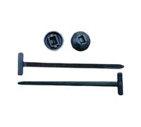 10/20/30/40/50 Uds bridas for cables herramienta de correa sujeción alambre con hebilla nailon bloqueo automático for reparación automóviles(10pcs)