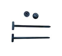 10/20/30/50/100/200 Uds. Hebilla de brida for cables nailon soporte tirantes autoblocante con sujetadores pasador(200 PCS)