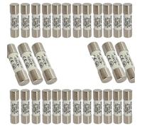 10/20/30/50/100pcs Solar Fuse 1000V 30A Fuse DC 10 * 38MM 1-32A PV Solar Fuse Metal Alloys For Solar Power System Protection(30pcs,20A)