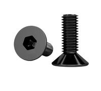 10/20/30 Uds Tornillo Hexagonal De Cabeza Avellanada Plana DIN7991 Tornillos Hexagonales for Máquina M4 M5 M6(10 mm,M6(10pcs))