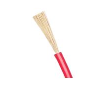 10/20/30M 11 13AWG Cable De Cobre Eléctrico Flexible PVC Cableado Audio for Altavoz Automático Suave for Automóvil(Red,10M 11AWG)