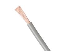 10/20/30M 22 24 AWG Cable De Cobre Eléctrico Flexible PVC Cableado Audio for Altavoz Automático Suave for Automóvil(GRAY,20M 24AWG)