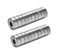 10/20/40 Uds rodamientos de bolas 608ZZ 623ZZ 626ZZ 688ZZ 685ZZ 607ZZ 6900ZZ reemplazo ranura profunda for monopatín(626ZZ,10PCS)