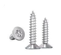 10/20/50/100 Uds 304 cabeza avellanada de acero inoxidable tornillo de rosca interno de ciruela cabeza plana tornillo autorroscante M2 M2.6 M3 M3.5 M4 M5 M6(6mm,M3 50pc)