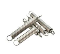 10/20/50/100 Uds. Diámetro del cable 0,7mm diámetro exterior 5mm longitud 15-60mm resorte de extensión tensión acero inoxidable 304 resortes pequeños doble bobina for bricolaje(0.7 x 5 x 35mm,50Pcs)