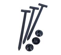 10/20/50/100 Uds. Hebilla de brida for cables, soporte bridas con cierre automático nailon Clip for guardabarros coche, Panel protector motor, reparación, correa sujeción automática(100PCS)