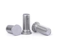10/20/50/100 Uds M2.5 M3 M4 M5 M6 304 tornillo de remache acero inoxidable placa sujetadores(30mm,M4 20pcs)