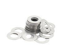 10/20/50/100 Uds M3 M4 M5 M6 M7 M8 M9 M10-M30 Junta de cuña ultrafina de acero inoxidable cuña de junta 0,1/0,2/0,3/0,5mm arandelas Hardware(0.3mm Thickness,M3x6 (100pcs))
