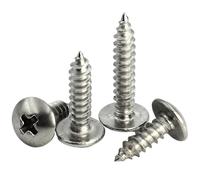 10/20/ 50 Uds M3 .5 M4 M5 M6 CM Cabeza Plana Tornillo De Madera Cruz Empotrada Armazón Autorroscante Acero Inoxidable 304(18mm,M3.5 (50pcs))