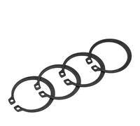 10/20/50pcs M3 To M48 GB894 Manganese Steel Black 65mn 3-150mm Shaft C Type External Circlip Bearing Retaining Clip Snap Ring(M11 30pcs)