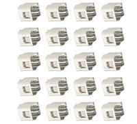 10/20 clips de bloque de calefacción de impresora para X1C/P1 Clip Fix Termistor calentador cartucho de metal tratado térmicamente para impresora Hotend abrazadera de fijación