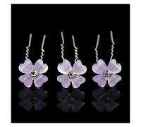 10/20 piezas elegantes pinzas for el pelo de flores rosas de cristal, horquillas for el pelo de novia, joyería for dama de honor, accesorios for el cabello for mujer(Z2)