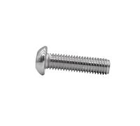 10-20 Piezas M2.5 M3 M4 M5 M6 M8 M10 Acero Inoxidable 316 Cabeza Redonda Hexagonal Tornillo Hueco Máscara Máquina Roscado(16mm,M6-20pcs)