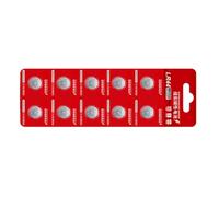 10/20 pilas alcalinas LR44 de 1,5 V con botón de botón de pilas, voltajes estables para relojes digitales, luces LED, relojes