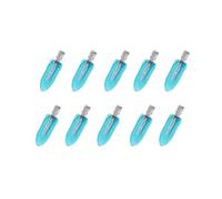 10/20 pinzas for el pelo básicas for mujeres y niñas, horquillas sin curvas, accesorios de moda para Peinados(10pcs blue glitter)