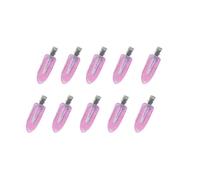 10/20 pinzas for el pelo básicas for mujeres y niñas, horquillas sin curvas, accesorios de moda para Peinados(10pcs purple glitter)