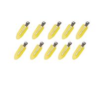 10/20 pinzas for el pelo básicas for mujeres y niñas, horquillas sin curvas, accesorios de moda para Peinados(10pcs yellow)