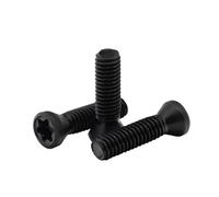 10/20 tornillos Torx CNC de acero aleado grado 12.9 M1.6 .8 M2 .2 .5 M3 M4 M5 M6 for reemplazar insertos carburo(20PCS,M5x12)