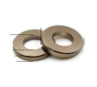 10-20 unids/lote arandela plana de aluminio M3 M4 M5 M6 M8 M10 junta anodizada multicolor for pieza control remoto(Gray,M3X6X0.5 20PCS)