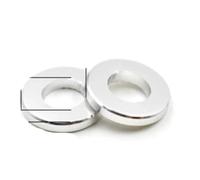 10-20 unids/lote arandela plana de aluminio M3 M4 M5 M6 M8 M10 junta anodizada multicolor for pieza control remoto(Sliver,M5X12X1 10PCS)