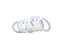 10-200 Uds Junta De Anillo Silicona Blanca CS 2,4mm OD 46~60mm Arandela Impermeable Tórica Goma