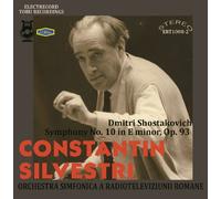 ショスタコーヴィチ:交響曲第10番 コンスタンティン・シルヴェストリ指揮ルーマニア国立放送交響楽団