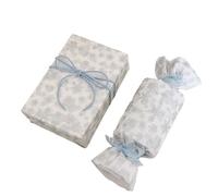 10/20pcs Silver Snowflake Pattern Gift Wrapping Paper, Thin, Romantic Winter Holiday Decoration, Party, Flower(Silver snow-10pcs)