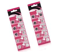 10/20Pieces AG8 LR1120 Button Batteries Reliability Power Sources AG8 LR1120 Alkaline Button Cell for Low Power Devices Watch Battery Replacement