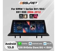 10,25 "Android 12 para BMW 1 Series E81 E82 E87 E88 CCC CIC Autoradio reproductor multimedia 2din DSP Carplay 7862 unidad principal pantalla 4G 6G 64G CIC