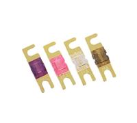 【10-2PCS】ANS FUSE 20A 30A 40A 50A 60A 70A 80A 100A 125A 150A 175A ANL Gold Plated Stud Car Fuses Mini Car Stereo Audio AFS Fuse(2PCS_120A)