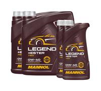10 2x4+2x1 litro MANNOL SAE 0W-40 LEYENDA + Ester Aceite de motor ACEA A3/B3/B4