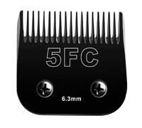 10#,30#,15#,4FC#,5FC#,7FC# Peluquería Canina Negra, Cuchilla Desmontable For Cortapelos For Mascotas, Compatible Con Wahl, Compatible Con Andis, Compatible Con Oster(5FC Black Blade)