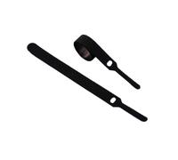 10/30/50/80/100/200/300/500/800/1000 Uds Nylon brida for cables gancho longitud del bucle 200mm mochileros excursionistas cinturón sin espalda correa de datos pegatina mágica(Black 200mm,100 pieces)