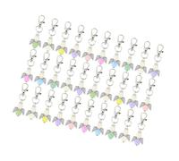 10/30 llaveros de bendición con colgante de alas para invitados, baby showers, bodas, fiestas, regalos, llaveros unisex