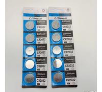 10/30 piezas de pila de moneda de litio CR2032 3V, adecuada para llaves de coche, básculas , baterías de RV, etc
