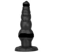 10,5 cm enorme perro consolador pene de silicona consolador grande pene Anal enchufe masturbador vaginal penetración juguete sexual adulto for Mujeres Hombres 18(L)