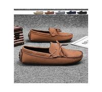 (10.5, Light Brown) New models Comfortable Men's All-Season Moccasin Slippers - Casual Slip-On Shoes with a Durable Round Toe for Indoor/Outdoor Wear