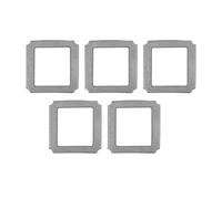 10/5 Piezas De Paños De Limpieza De Ventanas For Robot, Compatibles Con Winbot Y Ecovacs, Repuestos De Paño De Microfibra For Mopa W836, W850, W860, W880 Y W920.(5pcs)