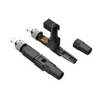 10,50, 100 unids/lote conector rápido FC UPC conjunto de campo de fibra óptica integrado FTTH FC/UPC conector rápido de fibra óptica(50pcs)