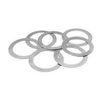 10-50 piezas de arandelas planas de acero inoxidable de 0,2 mm de espesor, junta ultrafina M3-M20, cuña fina(10x18x0.2 (20Pcs))